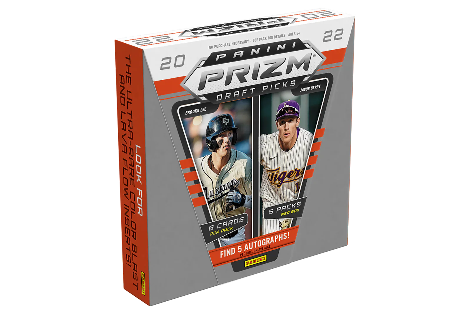2022 Panini Prizm Collegiate Draft Picks Baseball Hobby Box